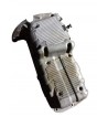 Cárter de óleo do motor em alumínio Daewoo Lanos KLAT 1.5 gasolina 97 cv / 71 kW LX6(91CUL4) 1997-2001 Referência 96184114