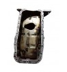 Cárter de óleo do motor em alumínio Daewoo Lanos KLAT 1.5 gasolina 97 cv / 71 kW LX6(91CUL4) 1997-2001 Referência 96184114