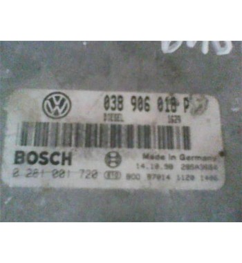 Unidade de controlo do motor Volkswagen Passat 3b2 1.9 TDI Diesel 115cv / 85kW ATJ, ano de 1998-2000 Referência 038906018P Bosh 