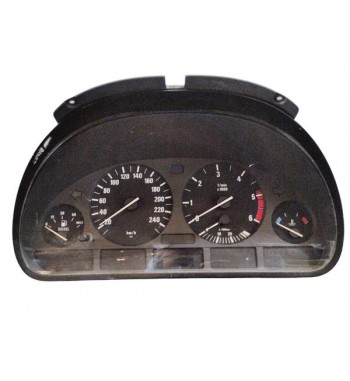 Tableau de bord complet BMW E39 523i 2.5 Essence 163 ch / 120 kW M52 B25 (256S4), année de 1998 à 2001 Référence 62118375669 \ 1