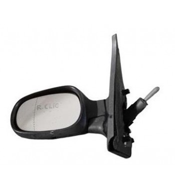 Rétroviseur gauche manuel Renault Clio 2 1.2 GPL Essence/Gaz (GPL) 60 ch / 44 kW D7F 722, Année de 1999-2001 Référence OEM 77004