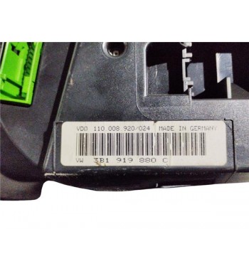 Quadro strumenti completo Volkswagen Passat b5 1.9 TDI Diesel 115 CV / 85 kW ATJ, anno dal 1998 al 2003 Riferimento 3B1919880C \