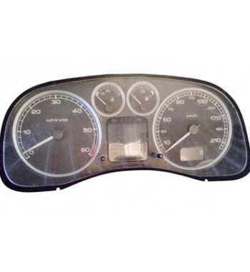 Tableau de bord complet Peugeot 307 SW 2.0 HDI 110 Diesel 107 ch / 79 kW RHS (DW10ATED), année de 2002 à 2009 Référence 96554765