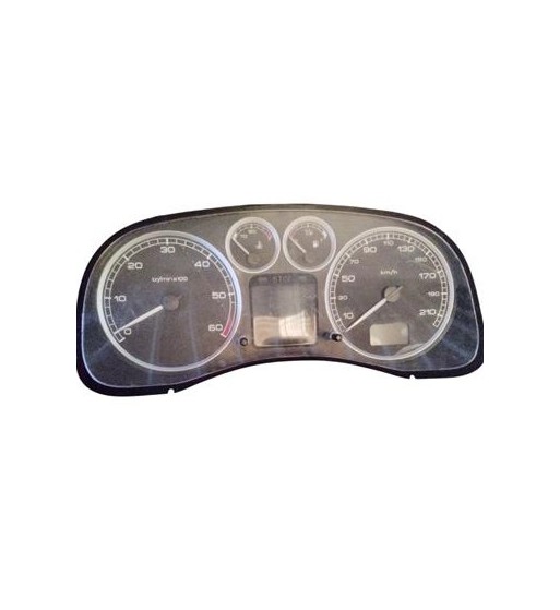 Tableau de bord complet Peugeot 307 SW 2.0 HDI 110 Diesel 107 ch / 79 kW RHS (DW10ATED), année de 2002 à 2009 Référence 96554765
