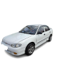 Farol dianteiro esquerdo Hyundai Accent X3 1.3 Gasolina 75 cv / 55 kW G4EH, ano de 1994 a 2000 Referência OEM 92101-22300
