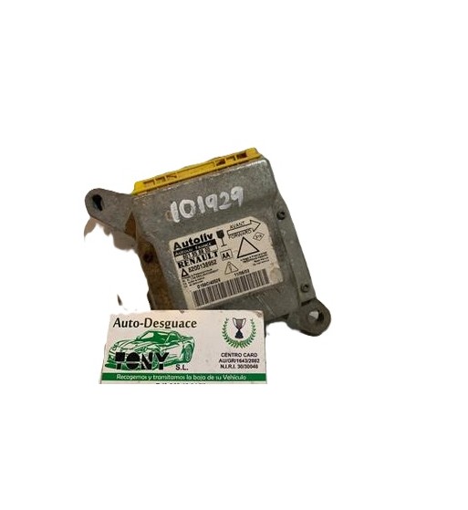 Centralina de airbag Renault Laguna 2 1.9 dCi Diesel 110 cv / 81 kW F9Q 670, ano 2005 - 2007 Referência 8200138952 \ 601958800