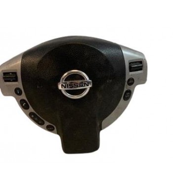 Airbag de volant Nissan Qashqai J10 1.5 dCi Diesel 106 ch / 78 kW K9K 292, année de 2006 à 2013 Référence 98510jd16C