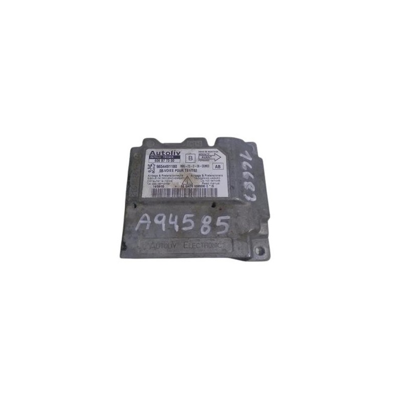 Calculateur airbag peugeot 307 berline (s2) (2005 - 2008) référence constructeur : 606877300