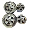 Juego De 4 Llantas Aluminio 7jx16 Peugeot 3008 mk1 1.6 HDi Gasóleo 112cv / 82kW 9HR (DV6C), año desde 2009 - 2016 Referencia 968