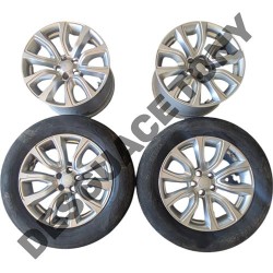 Set di 4 cerchi in lega 8Jx18, compatibili con Range Rover Evoque L538 2.0 D (150cv / 110kW, motore 204DTD AJ20D4), anni 2015–20