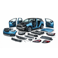 Desmontagem completa Opel Crossland X 1.6 Turbo D 99CV (2017–2020) motor B16DT