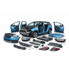 Desmontagem completa Opel Crossland X 1.6 Turbo D 99CV (2017–2020) motor B16DT