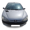 Relógio Display Central Peugeot 206 1.9 D 1998-2008 Tela Painel Ref 9625097880