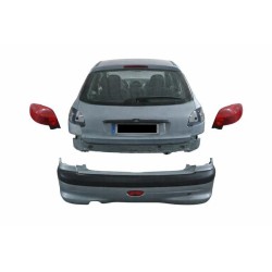 Feux Arrière + Pare-chocs Arrière + Hayon Peugeot 206 (1998–2003) 1.4 HDi 70CV Moteur 8HX DV4TD · Réf 6350P1 6351P1 7410L4 8701H