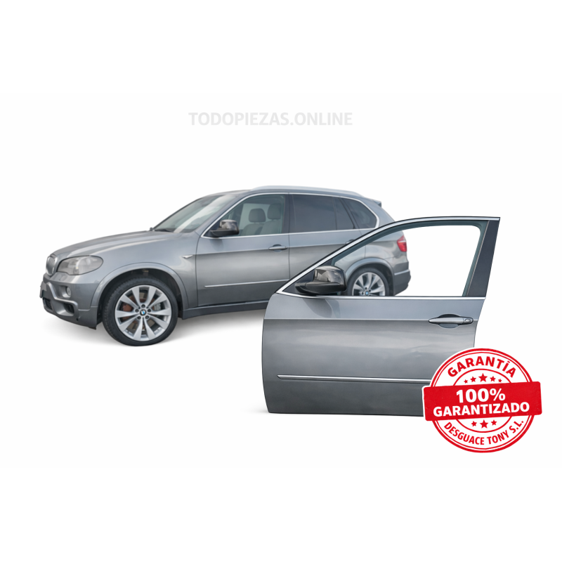 Porta anteriore sinistra BMW X5 (E70) xDrive 35 d Diesel 286hp / 210kW M57 D30 (306D5), anno dal 2008 al 2013 OEM 41007203649