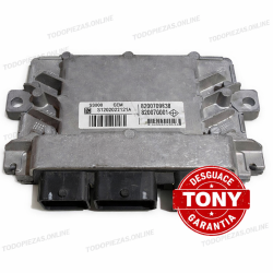 Unidade de Controlo do Motor Renault Twingo (CN0_) 1.2 16V (CN0A) D4F 772 Anos 2007–2011 S3000 S120202121A 8200700600