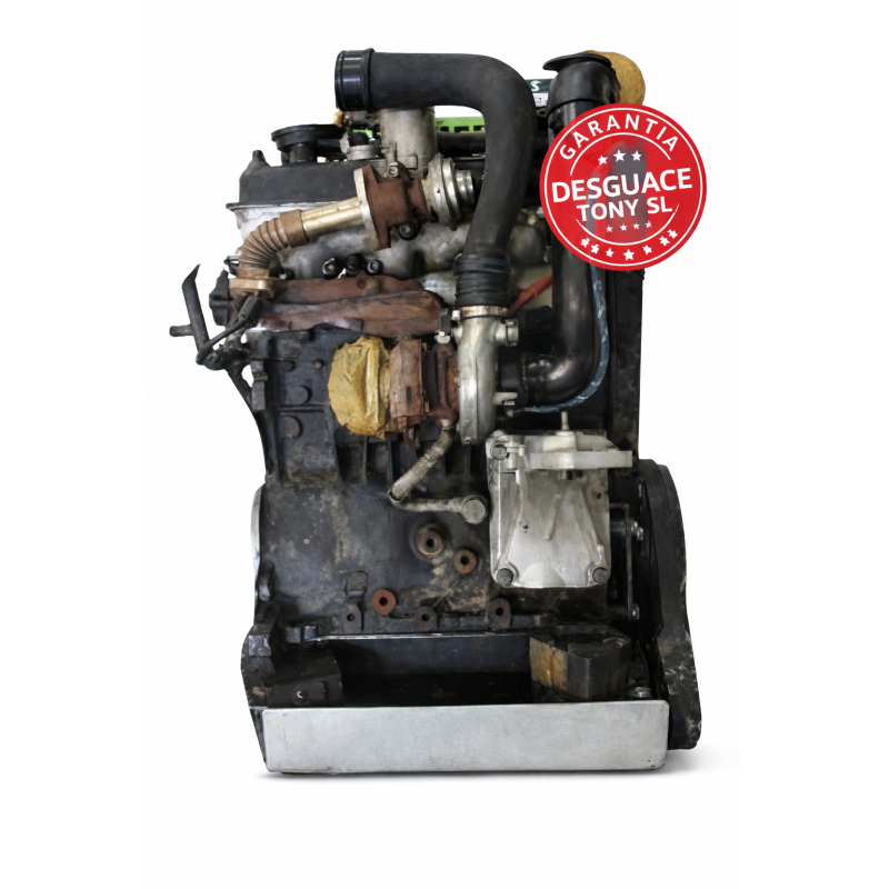 Motor Volkswagen 1.9 TDI 1Z 110CV – Foto real del motor completo – Garantía Desguace Tony