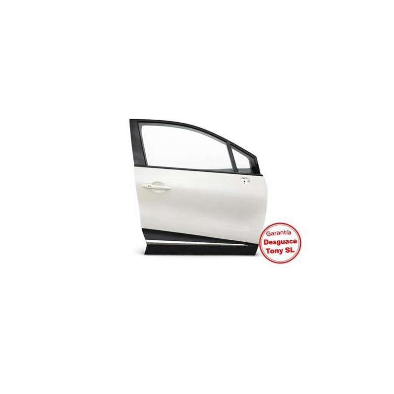 Porta dianteira direita do Renault Captur, anos 2013 e 2019.
