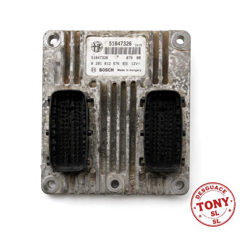 Centralina Bosch EDC16C39 per Fiat Grande Punto e Punto Evo 1.3 Multijet diesel 75 CV e 90 CV, codice ricambio 51847326
