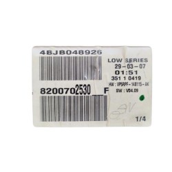 Tableau de bord complet – Renault Grand Scénic II (JM) 1.5 dCi 106cv K9K 732   Référence HOM / OEM : 8200702530F