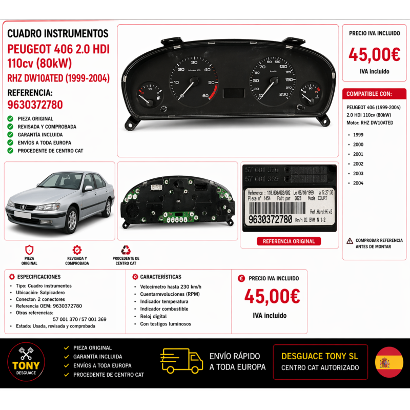 cuadro-instrumentos-peugeot-406-2-0-hdi-110cv-1999-2004-9630372780.BNG