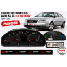 Tableau de bord Audi A6 C5  2.8 V6 30V 193cv (142kW), années 1997 à 2001, référence Audi 4B0920930KX VDO 110.208.948/001.BNG