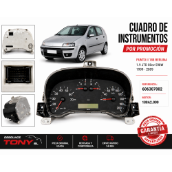 Cuadro Instrumentos Fiat Punto II 188 1.9 JTD 80cv 1999-2009 Ref 606307002