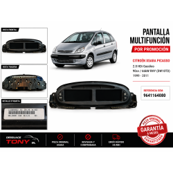 Ecrã multifunção Citroën Xsara Picasso 2.0 HDi 90cv 9641164080