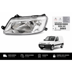 Faro anteriore sinistro Citroën Berlingo Anno 2002-2008 Riferimento 6204AX