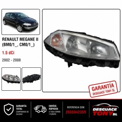 Phare Avant Gauche Renault Megane II 1.5 dCi – Réf. OEM 260604235R
