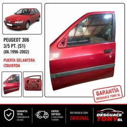Porta Anteriore Sinistra Peugeot 306 Cabriolet 3 Porte (S1) 1996-2002 – Rif. 9002L8