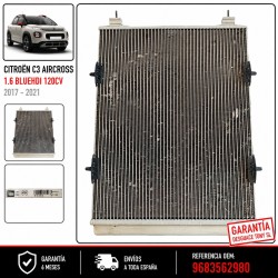 Radiatore Aria Condizionata Citroën C3 Aircross 1.6 BlueHDi 120CV Codice 9683562980