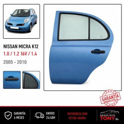 Porta Traseira Esquerda Nissan Micra K12 2002-2010 Referência 82101AX130