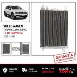 Radiatore Condensatore Aria Condizionata Volkswagen Audi Seat Skoda OEM 5Q0816411AR