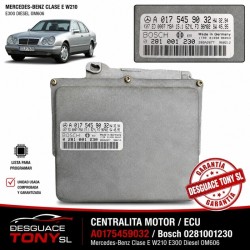 Centralina Motor Mercedes Classe E W210 Bosch A0155457632 0265106113