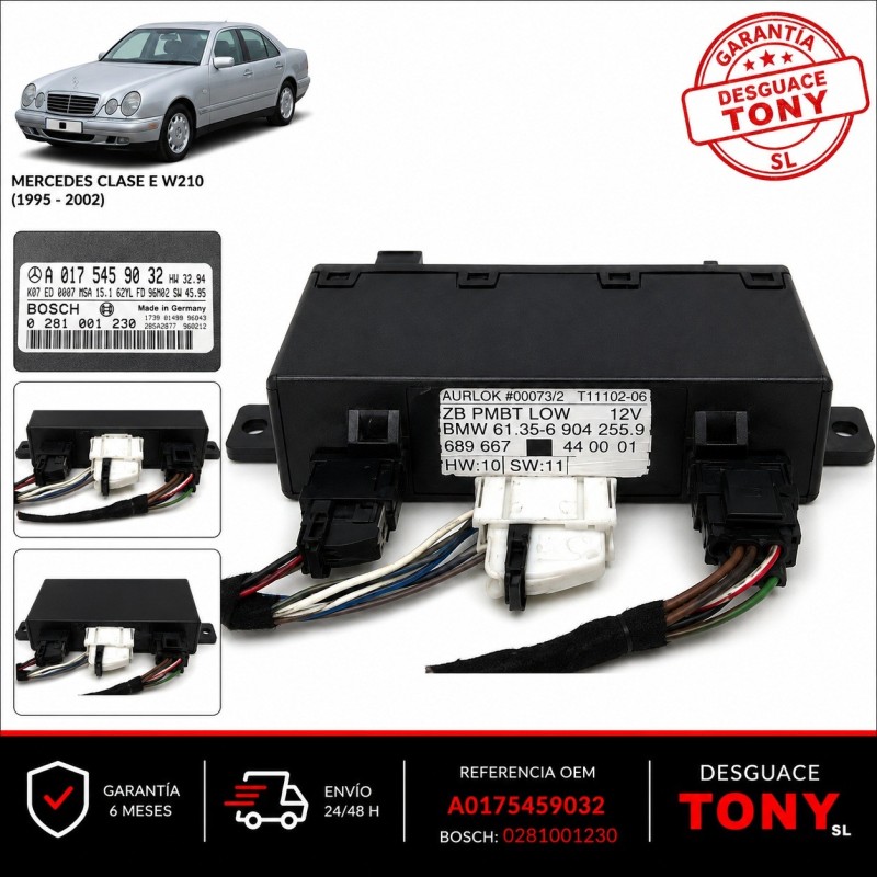 Módulo eletrónico PMBT LOW BMW 530d E39 Ref. 61356904255 Original
