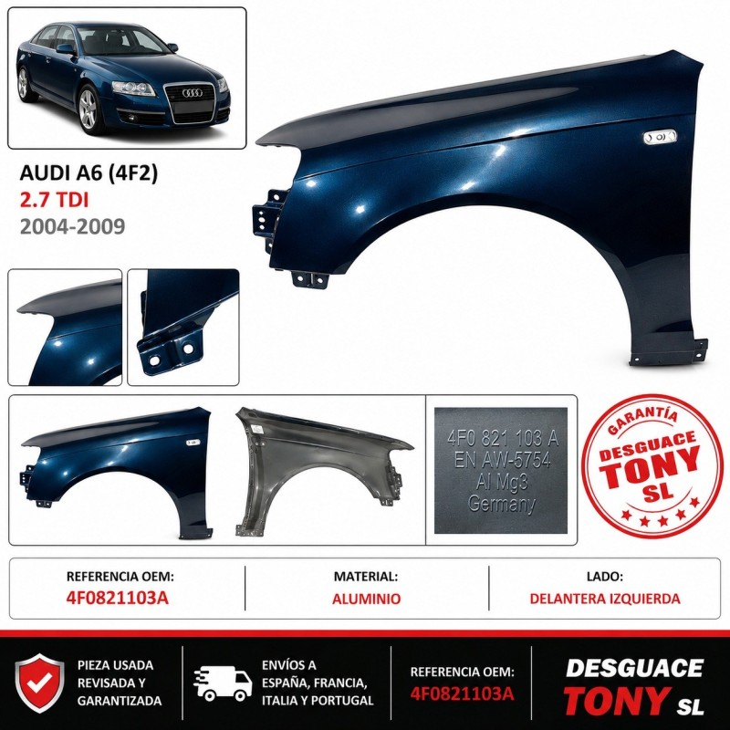aile-avant-gauche-en-aluminium-audi-a6-berline-4f2-27-tdi-oem-4f0821103a.JPG