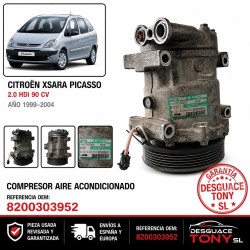 compresseur-de-climatisation-citroen-xsara-picasso-20-hdi-90-ch-sanden-sd7v16-ref-8200303952
