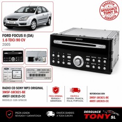 auto-radio-cd-sony-mp3-ford-focus-ii-da-16-tdci-90-cv-oem-3m5f-18c821-be-4m5t-18c815-cc-original.JPG