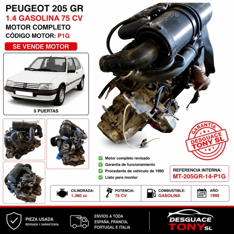 motore-completo-peugeot-205-gr-14-benzina-75-cv-codice-motore-p1g-originale.JPG