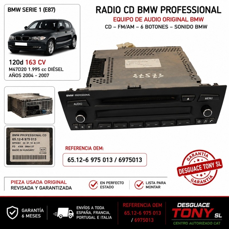 autoradio-cd-bmw-professional-bmw-serie-1-e87-120d-oem-65126975013.JPG