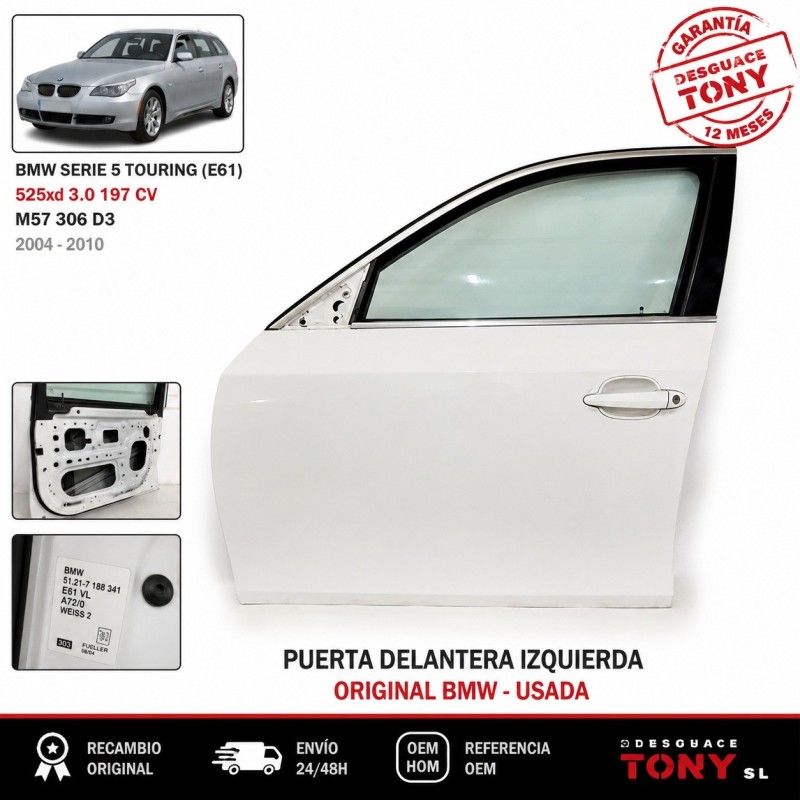 porte-avant-gauche-bmw-serie-5-touring-e61-525xd-30-197-ch-m57-306-d3-d-origine-hom-41515a2a3a5.JPG