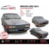 Mercedes-Benz 300 D W123 Clássico para restauro 3.0 Diesel 88 CV Caixa manual de 4 velocidades Motor e caixa em perfeito estado