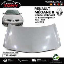 Capot Avant Renault Mégane II Coupé-Cabriolet 1.9 dCi F9Q | 7751476151