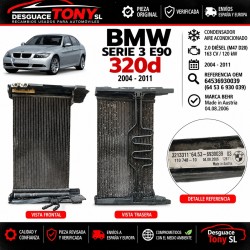 condensador-aire-acondicionado-bmw-e90-320d-163cv-hom-64536930039.JPG