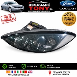 Faro anteriore sinistro Ford Cougar Coupé 2.5 V6 24V Benzina 170cv / 125kW LCBA, Anno dal 1998 al 2001 Riferimento 1301016062