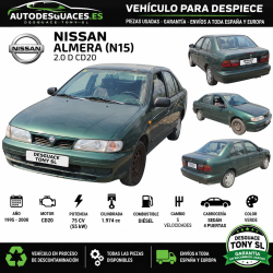 Nissan Almera N15 2.0 D 75 CV despiece ID 18635