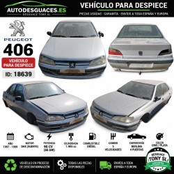 Peugeot 406 Break 1.9 TD 90 CV despiece ID 18639