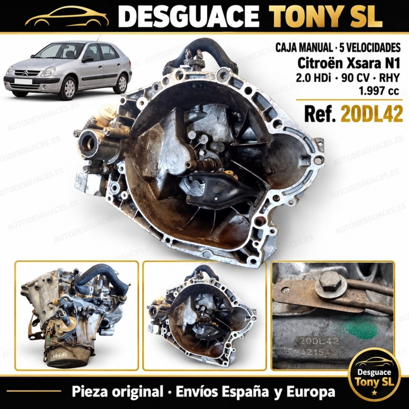 caja-de-cambios-manual-5v-citroen-xsara-n1-20-hdi-90-cv-rhy-ref-20dl42