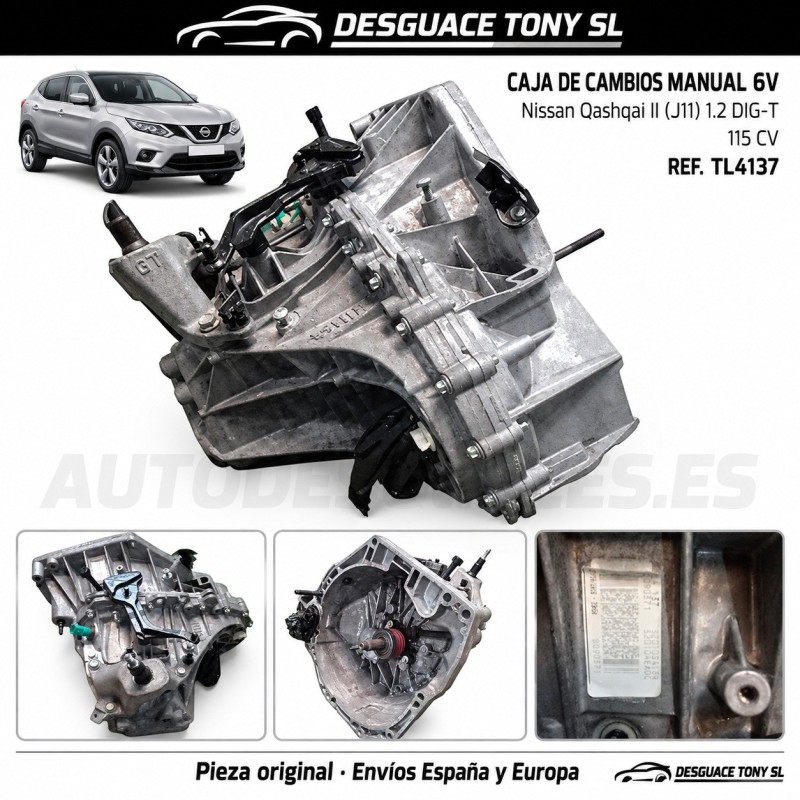 caja-de-cambios-manual-6v-nissan-qashqai-ii-j11-12-dig-t-115-cv-ref-tl4137